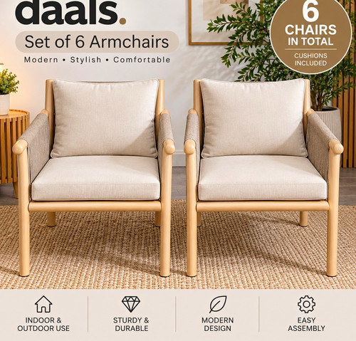 Daals set armchairs with - armchairs,