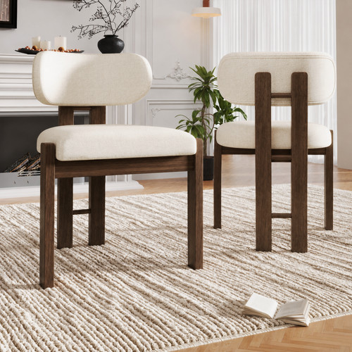 Dining chairs set w - 2, w/