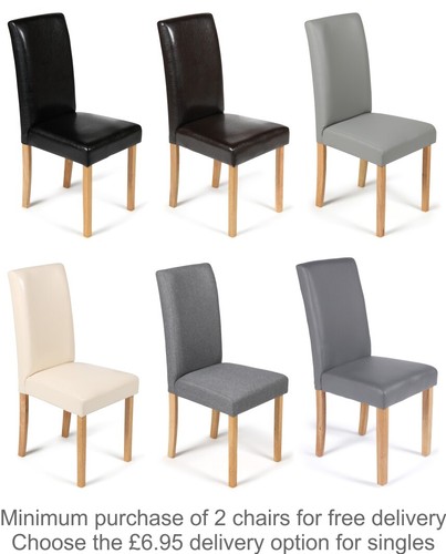 Dining chairs faux leather - dining,