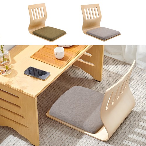 Wood floor chair with - wood,