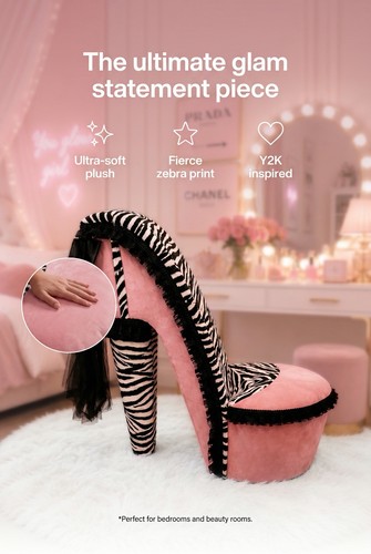 High heel shoe chair - shoe,
