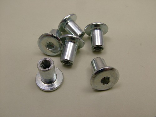 Bed bolt sleeve - nut, 6