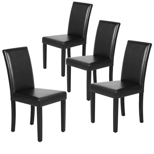 4pcs dining kitchen chairs - dining,