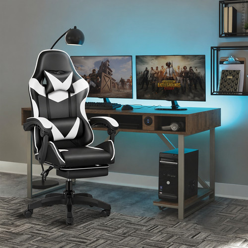 Chair gaming office leather - office, pu