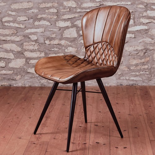 Tan brown real hide - tan,