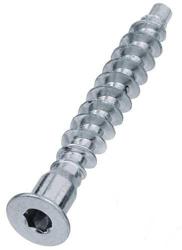Hex socket flat - flat, confirmat