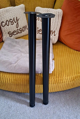 Black metal breakfast - bar, legs