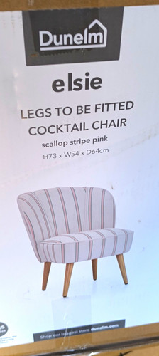 Dunelm elsie cocktail chair - dunelm,
